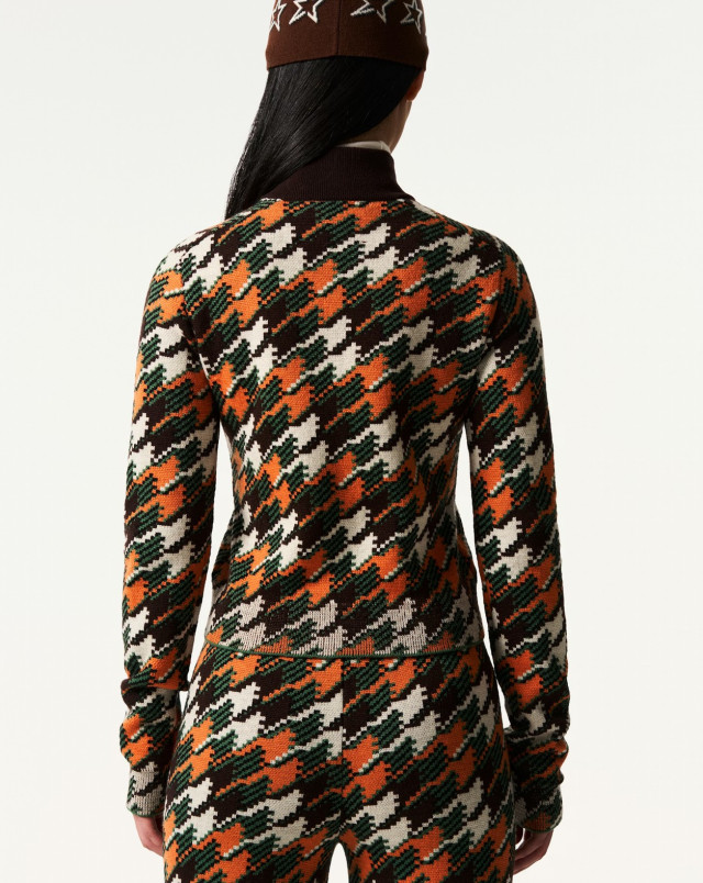 detail Dámský svetr Perfect Moment la tour sweater - print