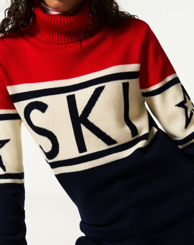 detail Dámský svetr Perfect Moment Schild Sweater SKI