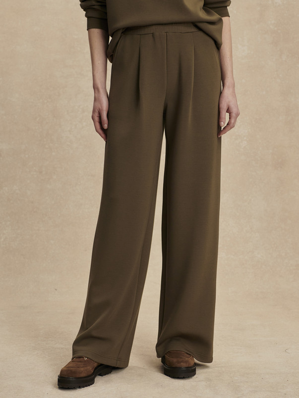 detail Dámské kalhoty Varley The Extra Wide Leg Pant 29.5
