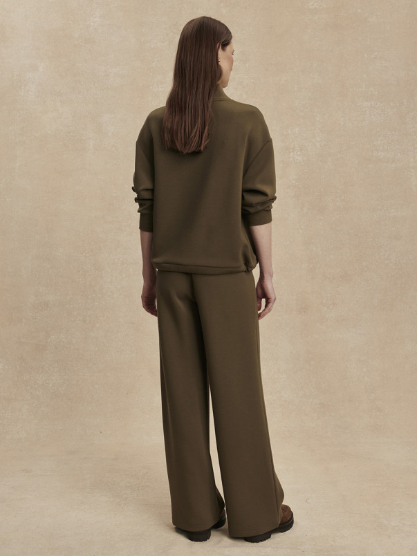 detail Dámské kalhoty Varley The Extra Wide Leg Pant 29.5