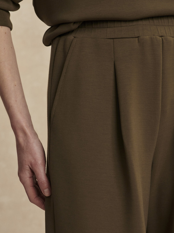 detail Dámské kalhoty Varley The Extra Wide Leg Pant 29.5