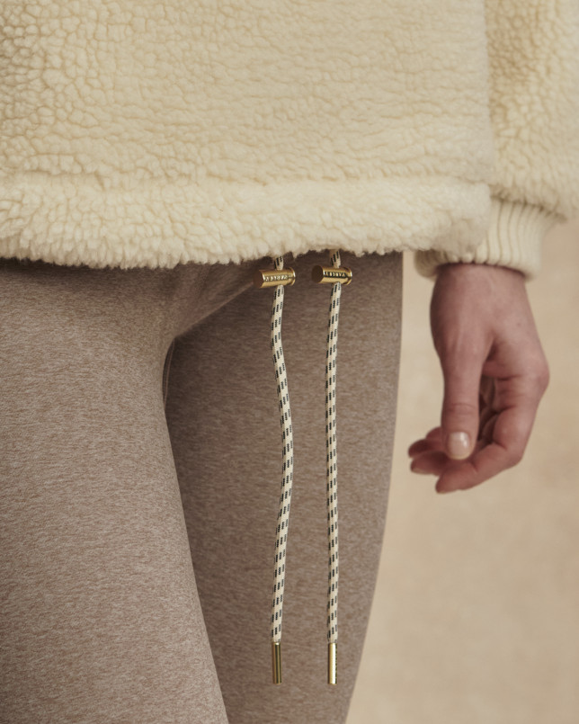 detail Dámská mikina Varley Hendrik Half Zip Sherpa