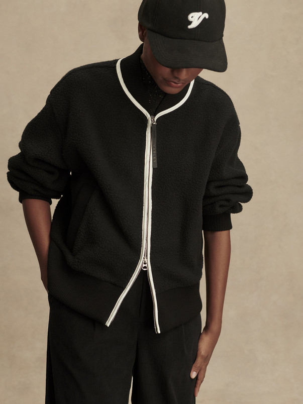 detail Dámská bunda Varley Hansley Fleece Jacket