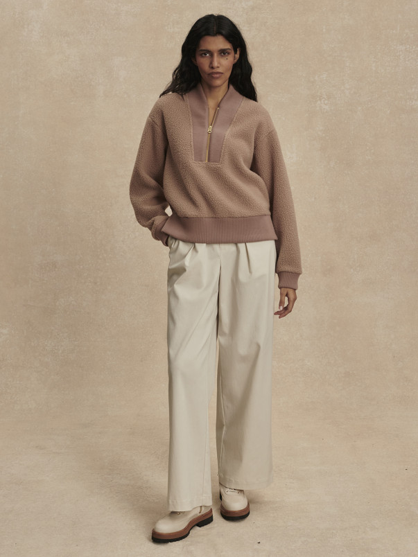 detail Dámská mikina Varley Mumford Half Zip Fleece