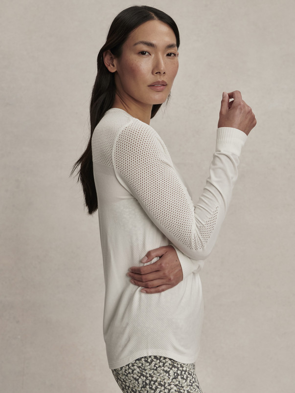 detail Dámské tričko Varley Samia Seamless Long Sleeve Tee