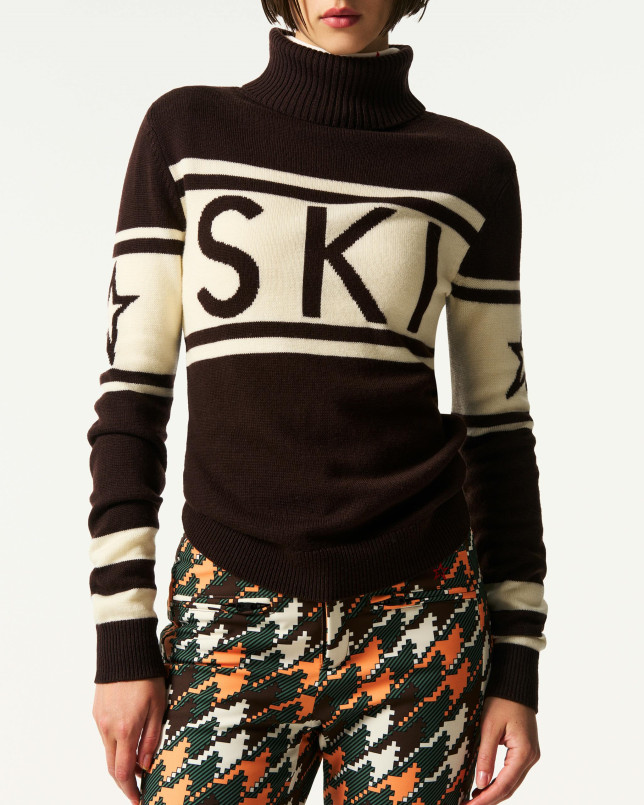 detail Dámský svetr Perfect Moment Schild Sweater SKI