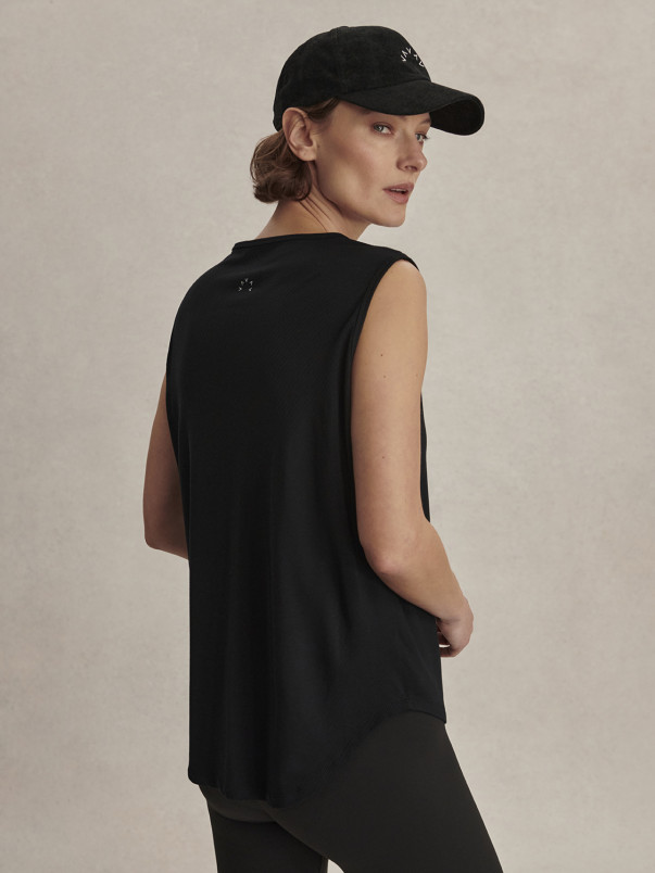 detail Dámské tílko Varley Nolan Seamless Longline Tank