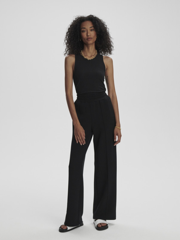 detail Dámské kalhoty Varley The Wide Leg Pant 32