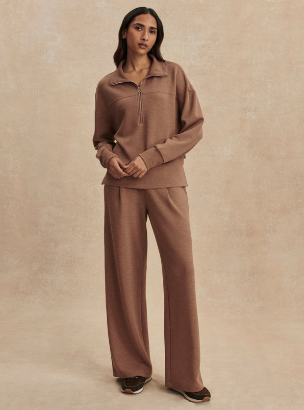 detail Dámská mikina Varley Kayleigh Half Zip Sweat