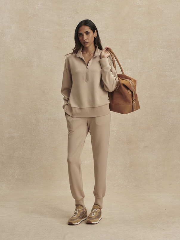 detail Dámská mikina Varley Mavis Mock Neck Sweat