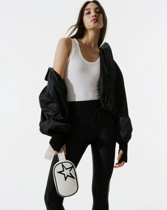 detail Dámská bunda Perfect Moment scratch houndstooth blouson