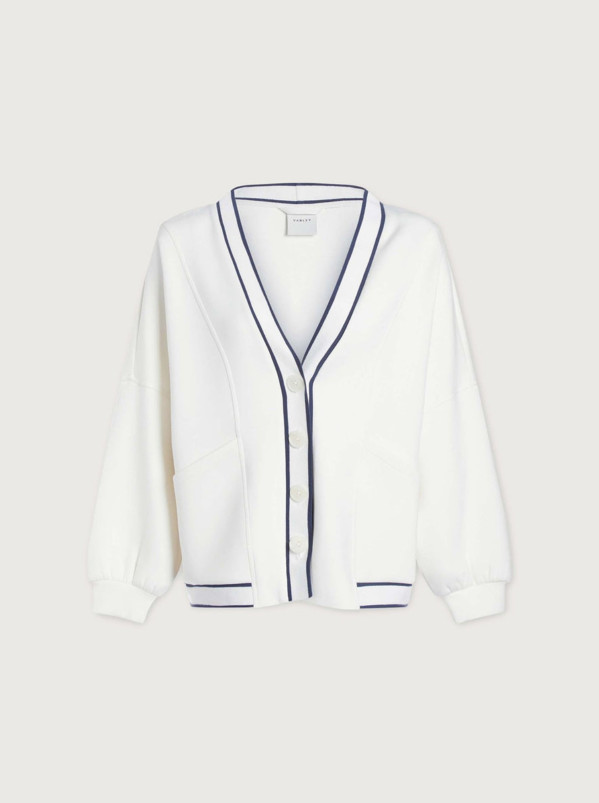 detail Dámský svetr Varley Decker Off Court Cardigan