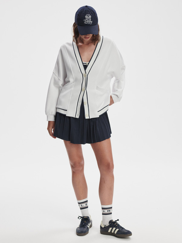 detail Dámský svetr Varley Decker Off Court Cardigan
