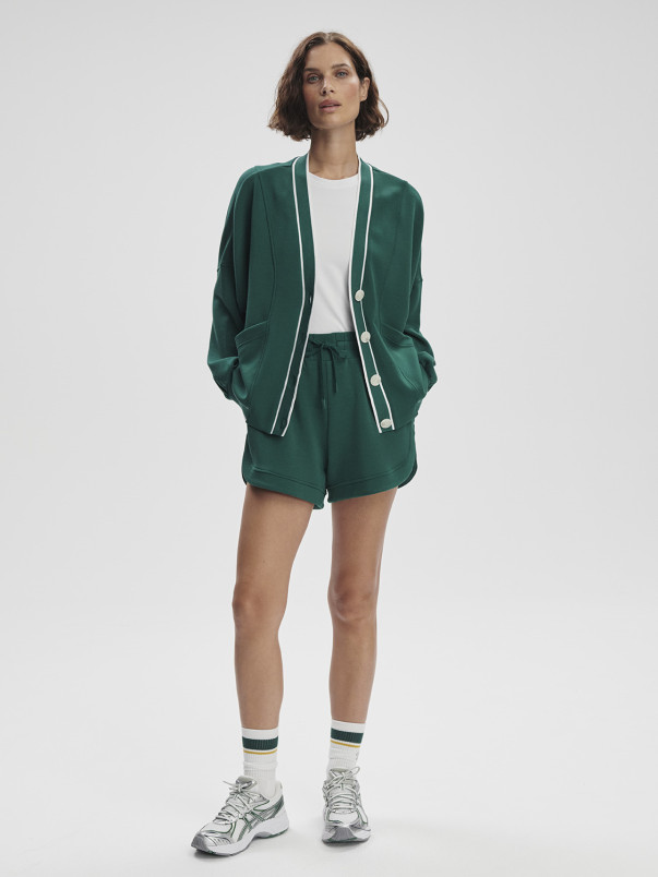 detail Dámský svetr Varley Decker Off Court Cardigan