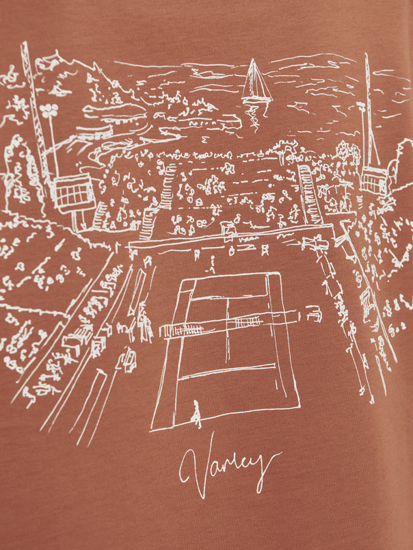 detail Dámské tričko Varley Regan Branded Tee