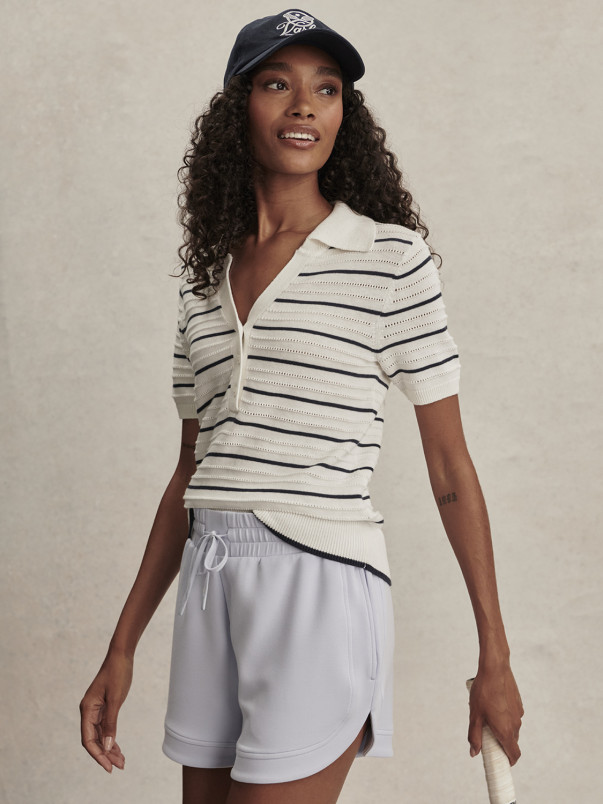 detail Dámské tričko Varley Wren Knit Polo