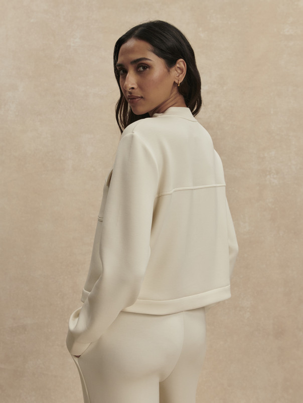 detail Dámská mikina Varley Hartwell Button Through Sweat