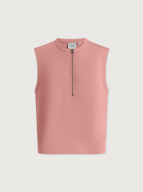 detail Dámské tílko Varley Simmons Half Zip Tank