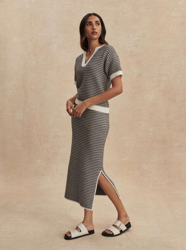 detail Dámský svetr Varley Dora Knit Top 2.0