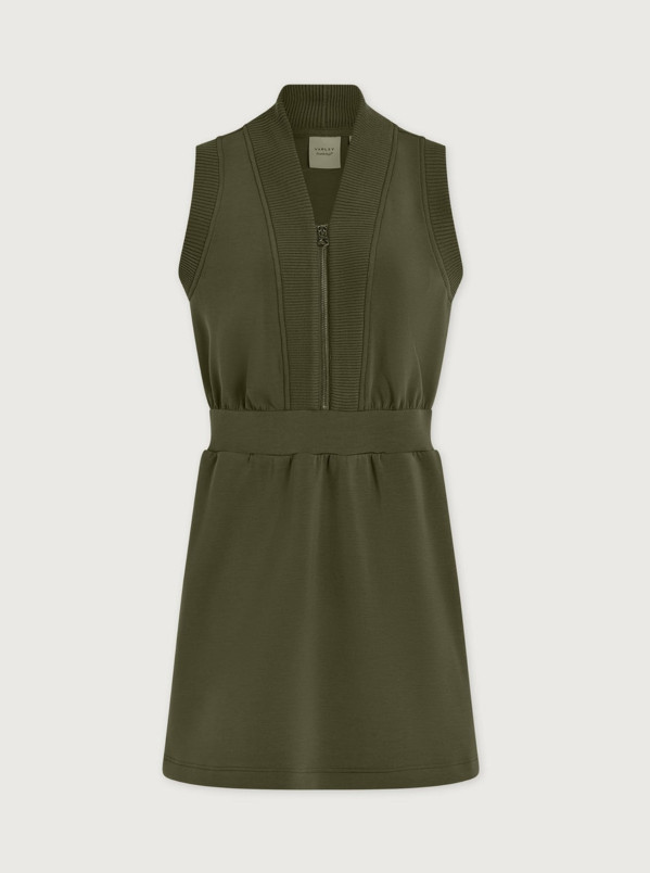 detail Dámské šaty Varley Polyanna Half Zip Dress