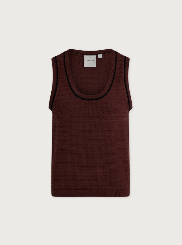 detail Dámské tílko Varley Gideon Knit Tank