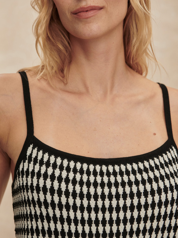 detail Dámské tílko Varley Jared Knit Top