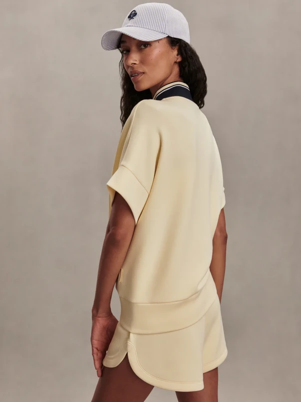 detail Dámská mikina Varley Ritchie Short Sleeve Sweat 2.0
