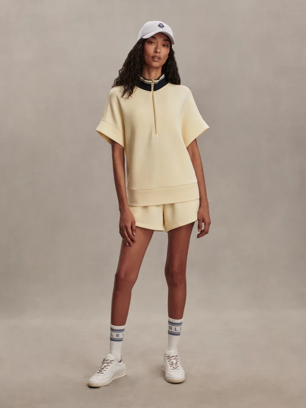 detail Dámská mikina Varley Ritchie Short Sleeve Sweat 2.0