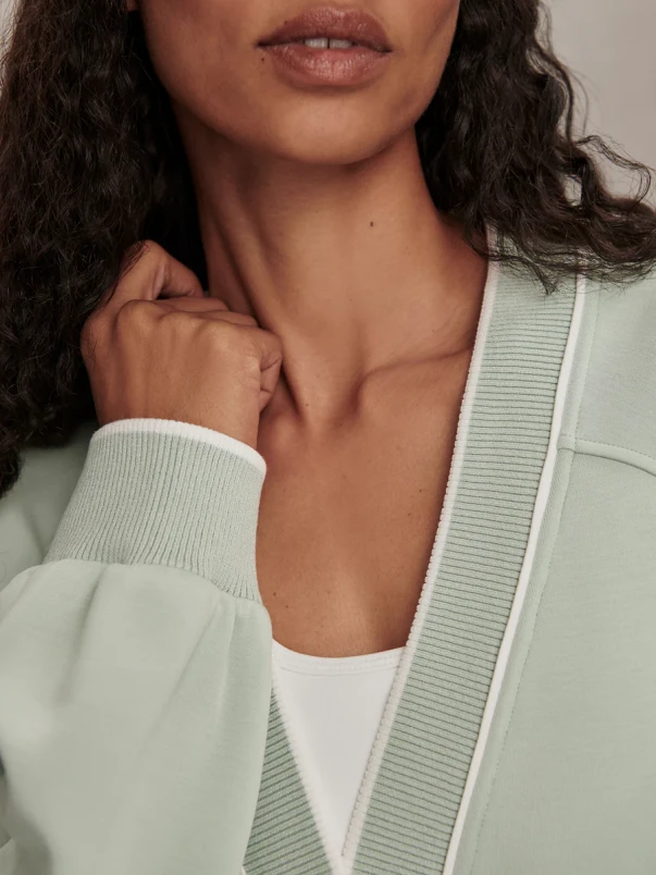 detail Dámský svetr Varley Scottie Cardigan