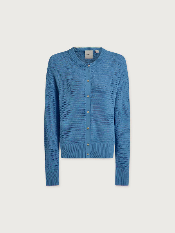 detail Dámský svetr Varley Pembroke Knit Cardigan