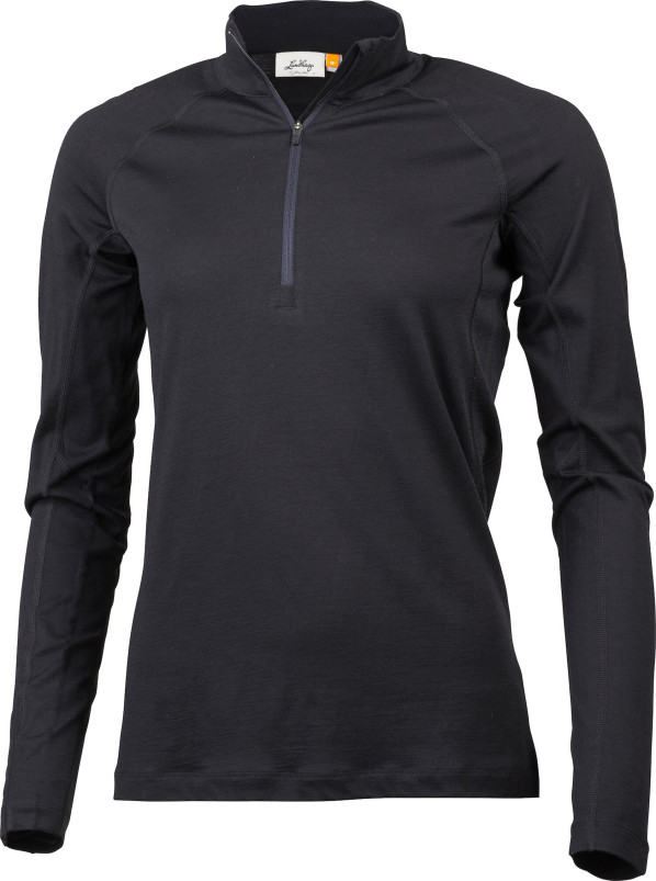 detail Dámská mikina Lundhags Gimmer Merino Lt Ws 1/2 Zip