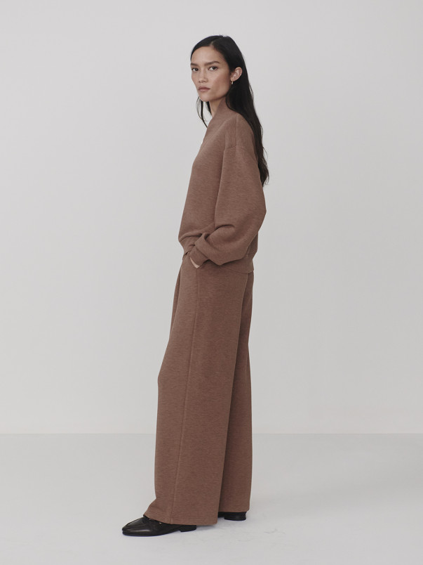 detail Dámské kalhoty Varley The Extra Wide Leg Pant 32