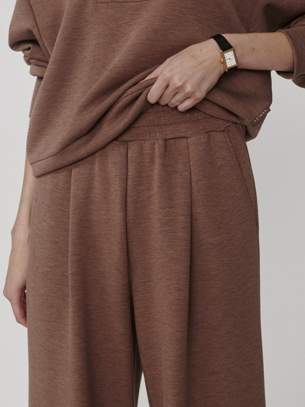detail Dámské kalhoty Varley The Extra Wide Leg Pant 32