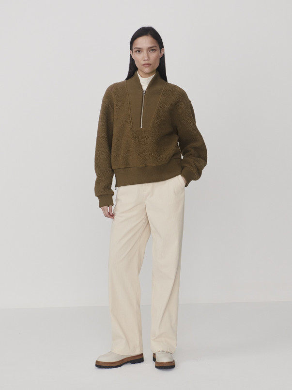 detail Dámská mikina Varley Mumford Half Zip Fleece