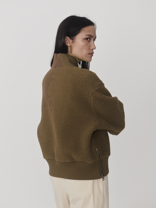 detail Dámská mikina Varley Mumford Half Zip Fleece