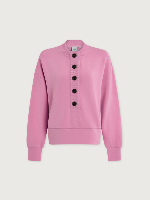 detail Dámská mikina Varley Reena Button Front Sweat