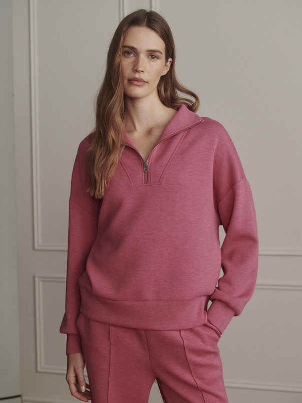 detail Dámská mikina Varley Hawley Half Zip Sweat