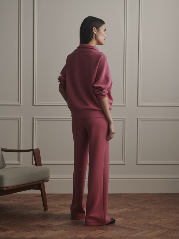detail Dámské kalhoty Varley The Wide Leg Pant 30