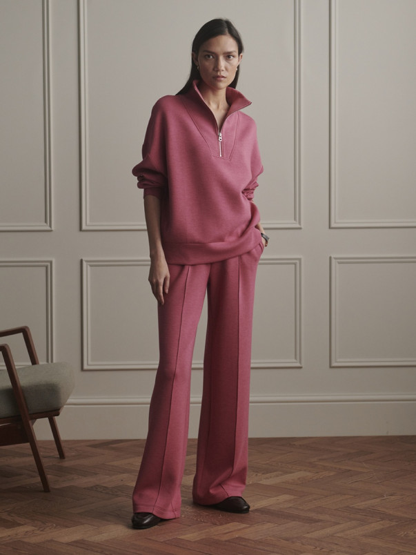 detail Dámské kalhoty Varley The Wide Leg Pant 30