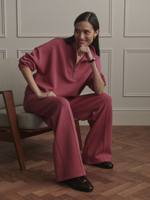detail Dámské kalhoty Varley The Wide Leg Pant 30