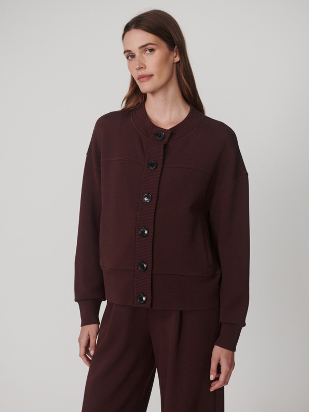 detail Dámská mikina Varley Olwen Button Front Sweat
