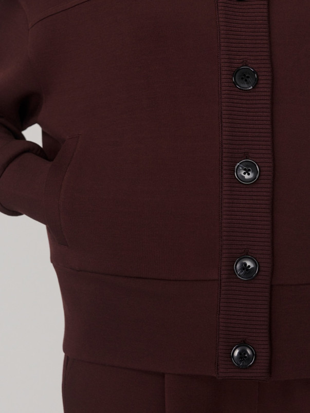 detail Dámská mikina Varley Olwen Button Front Sweat
