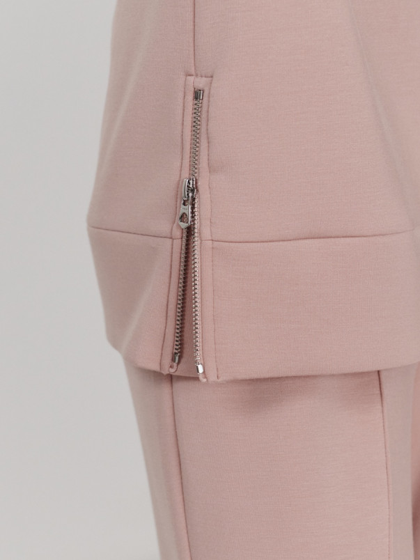 detail Dámská mikina Varley Macie Zip Hem Sweat