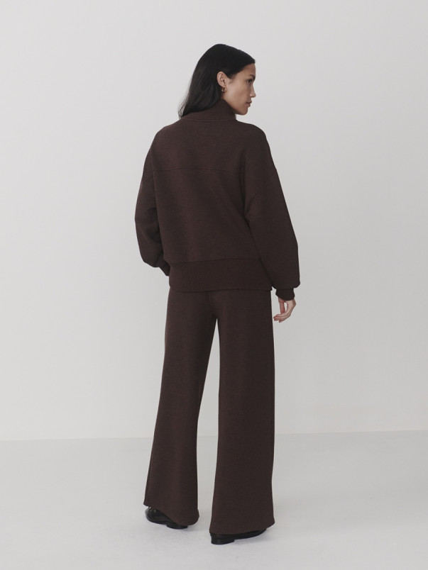 detail Dámská mikina Varley Bronya Button Placket Sweat
