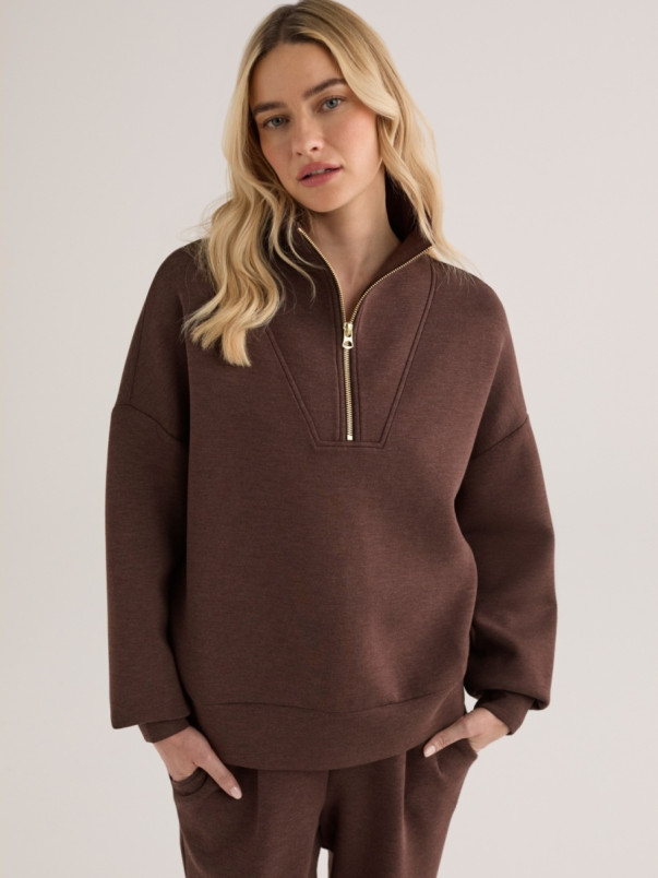 detail Dámská mikina Varley Hawley Half Zip Sweat