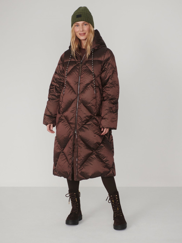 detail Dámská bunda Varley Ashfield Long Down Puffer