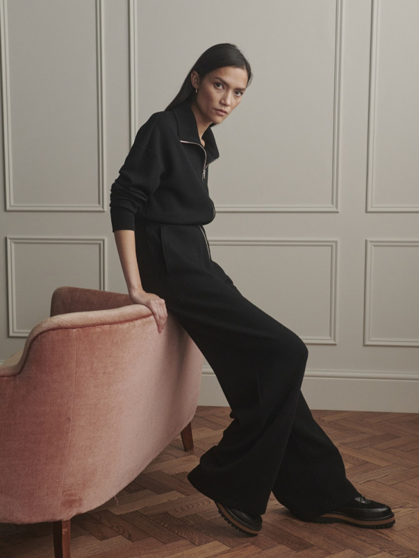 detail Dámský overal Varley Gigi Wide Leg Jumpsuit