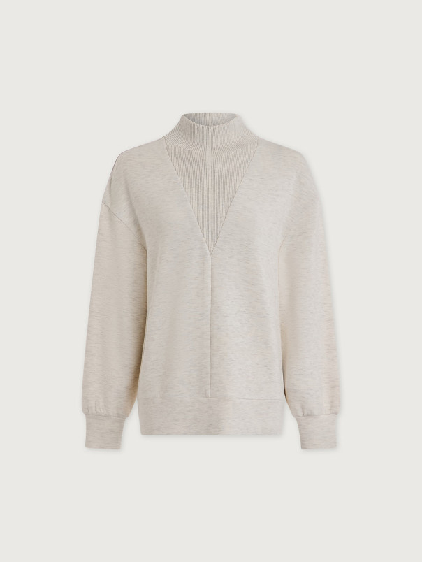 detail Dámská mikina Varley Novi Longline Mock Neck Sweat