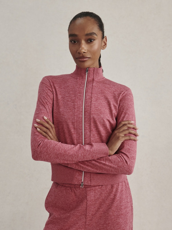 detail Dámská mikina Varley Rufus Cropped Zip Through