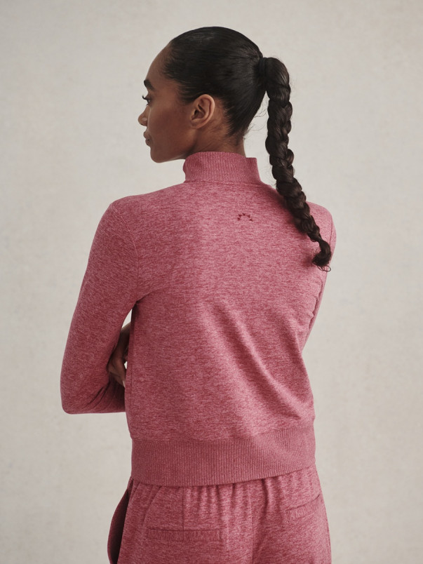 detail Dámská mikina Varley Rufus Cropped Zip Through